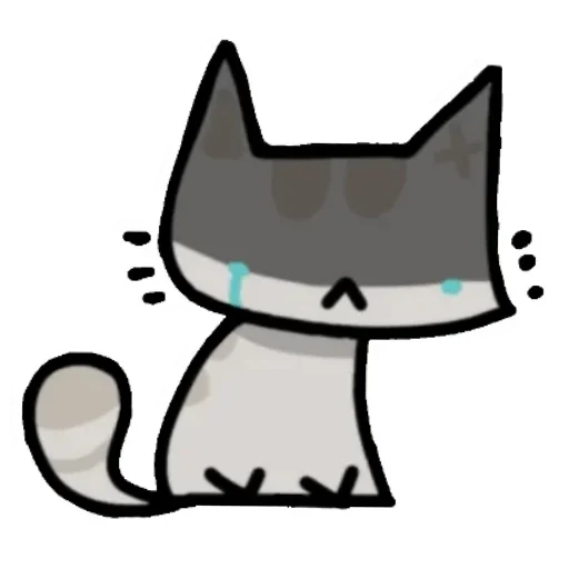 Myaka the Cat Telegram Sticker #7 - Myaka the Cat #7