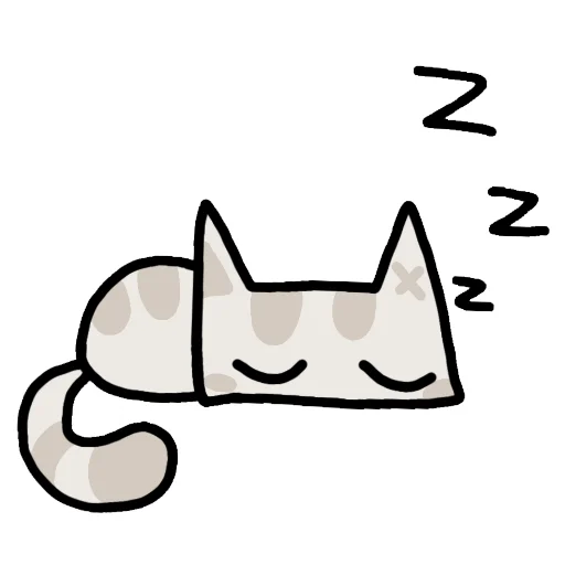 Myaka the Cat Telegram Sticker #17 - Myaka the Cat #17