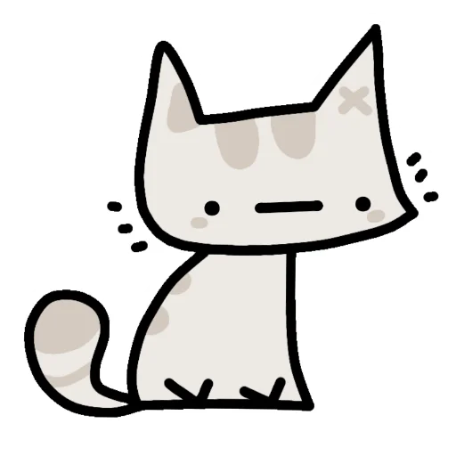 Myaka the Cat Telegram Sticker #19 - Myaka the Cat #19