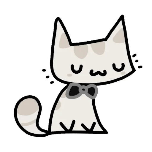 Myaka the Cat Telegram Sticker #23 - Myaka the Cat #23