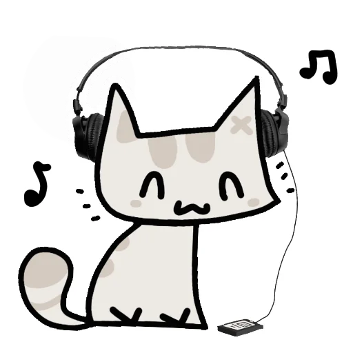 Myaka the Cat Telegram Sticker #24 - Myaka the Cat #24
