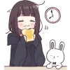 Kurumi Chan20 Emoji Telegram Sticker #3 - Kurumi Chan20 Emoji #3