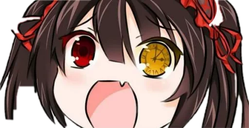 Tokisaki Kurumi Telegram Sticker #3 - Tokisaki Kurumi #3