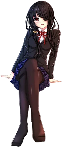Tokisaki Kurumi Telegram Sticker #17 - Tokisaki Kurumi #17
