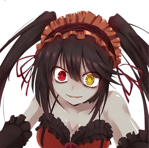 Tokisaki Kurumi Telegram Sticker #22 - Tokisaki Kurumi #22