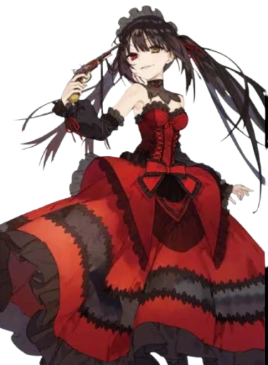 Tokisaki Kurumi Telegram Sticker #25 - Tokisaki Kurumi #25