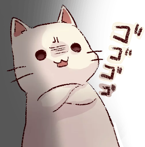 Frown Cat Telegram Sticker #21 - Frown Cat #21