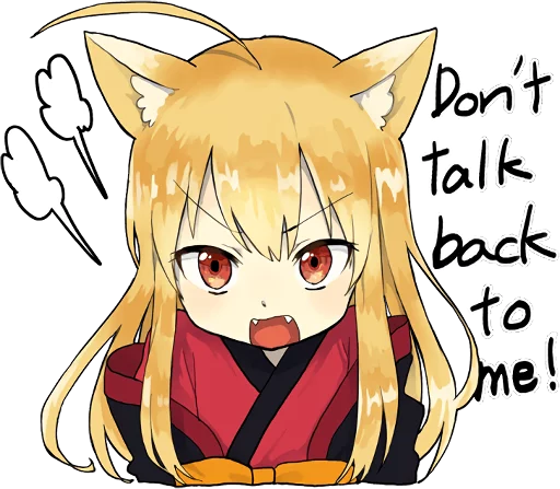 Grumpy Fox Girl