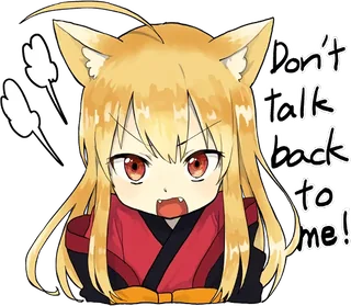 Grumpy Fox Girl