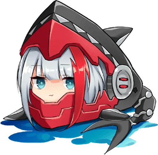 Azur Lane Admiral Graf Spee Telegram Sticker #24 - Azur Lane Admiral Graf Spee #24