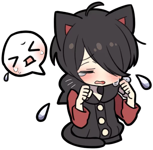 Black Kitten 3 Telegram Sticker #11 - Black Kitten 3 #11