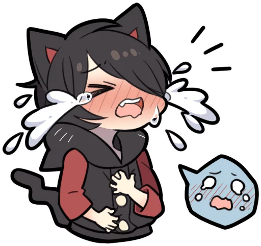 Black Kitten 3 Telegram Sticker #12 - Black Kitten 3 #12