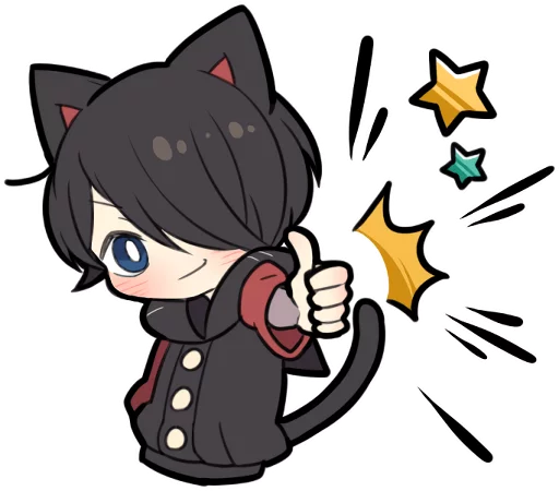 Black Kitten 3 Telegram Sticker #14 - Black Kitten 3 #14