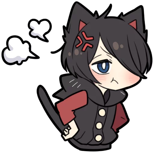 Black Kitten 3 Telegram Sticker #16 - Black Kitten 3 #16