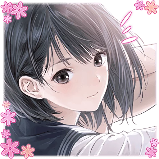 Blue Reflection Telegram Sticker #8 - Blue Reflection #8
