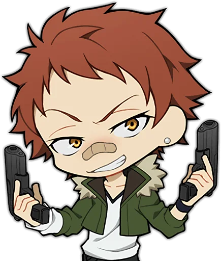 Bungo Stray Dogs Armed Detective Agency Telegram Sticker #18 - Bungo Stray Dogs Armed Detective Agency #18