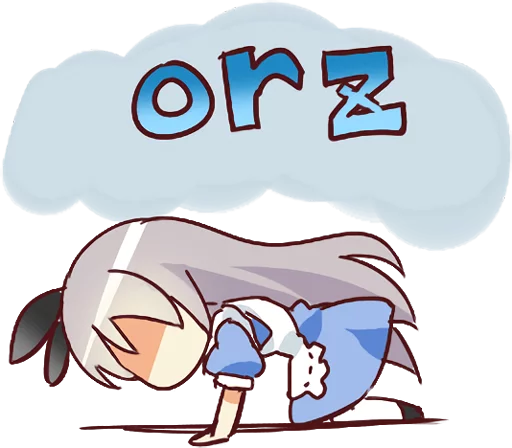Cute Girl Alice Telegram Sticker #12 - Cute Girl Alice #12