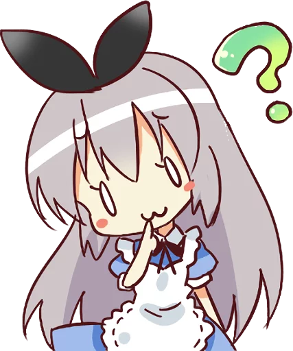 Cute Girl Alice Telegram Sticker #20 - Cute Girl Alice #20
