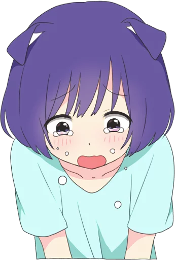 Catgirl Sticker Eng Dark Telegram Sticker #23 - Catgirl Sticker Eng Dark #23
