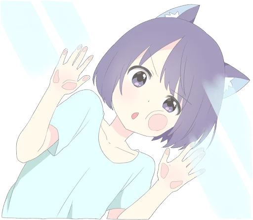 Catgirl Sticker Eng Telegram Sticker #13 - Catgirl Sticker Eng #13