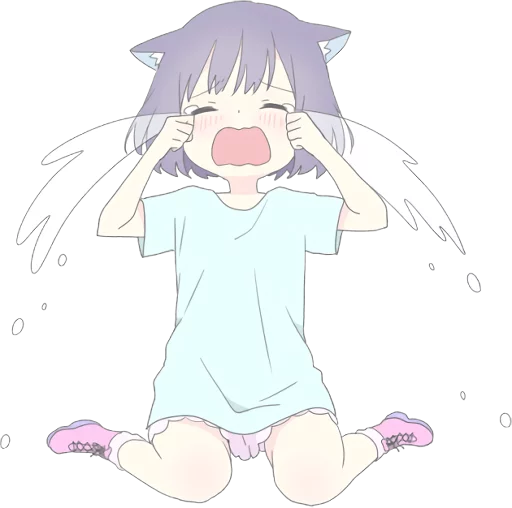 Catgirl Sticker Eng Telegram Sticker #24 - Catgirl Sticker Eng #24