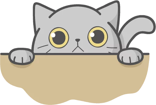 Cat Fullmoon Cozy Moonlit Feline Telegram Sticker #1 - Cat Fullmoon Cozy Moonlit Feline #1