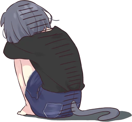 Cat Girls Sticker Telegram Sticker #16 - Cat Girls Sticker #16