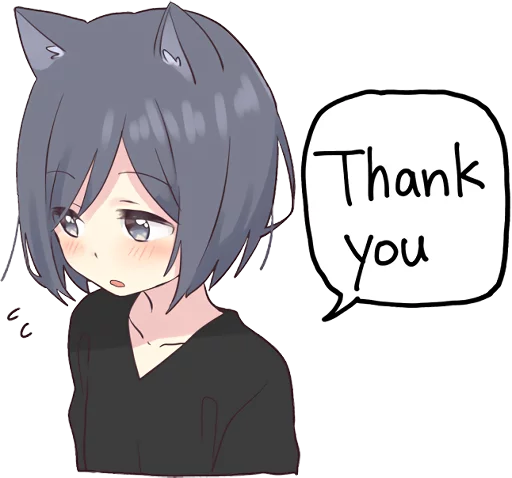 Cat Girls Sticker Eng Telegram Sticker #20 - Cat Girls Sticker Eng #20