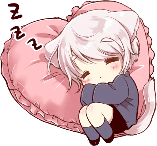 Cute Cat Ear Boy Telegram Sticker #13 - Cute Cat Ear Boy #13
