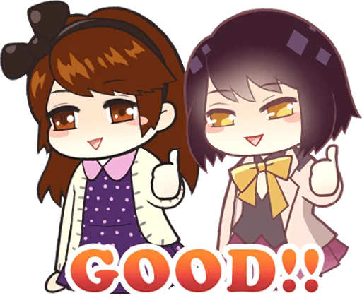 Dandelion and Nameless Telegram Sticker #19 - Dandelion and Nameless #19