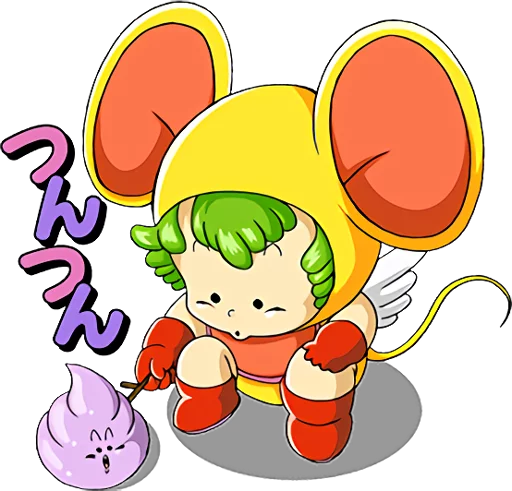 Dr. Slump Arale Norimaki Retro Comedy Telegram Sticker #17 - Dr. Slump Arale Norimaki Retro Comedy #17