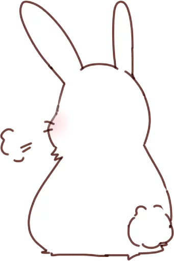 Fox and Rabbits Telegram Sticker #16 - Fox and Rabbits #16