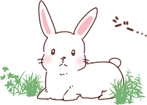 Fox and Rabbits Telegram Sticker #17 - Fox and Rabbits #17