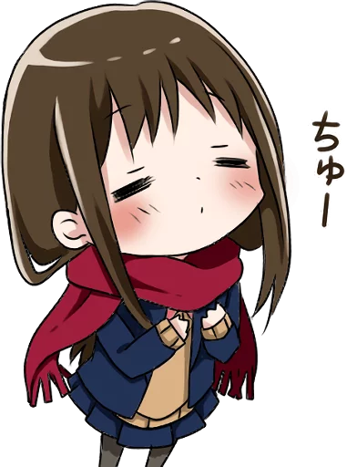 Gagging Muffler School Girls Telegram Sticker #20 - Gagging Muffler School Girls #20