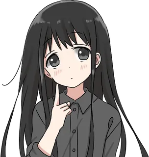 Long Black Hair Girl