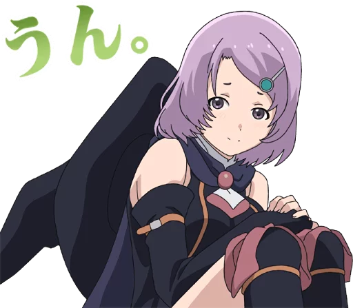 Grimgar of Fantasy and Ash Hai to Gensou Telegram Sticker #20 - Grimgar of Fantasy and Ash Hai to Gensou #20