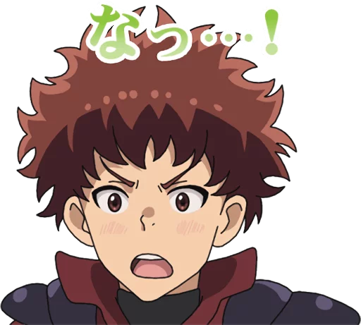 Grimgar of Fantasy and Ash Hai to Gensou Telegram Sticker #23 - Grimgar of Fantasy and Ash Hai to Gensou #23