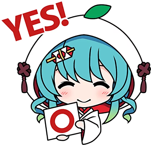 Snow Miku Telegram Sticker #5 - Snow Miku #5