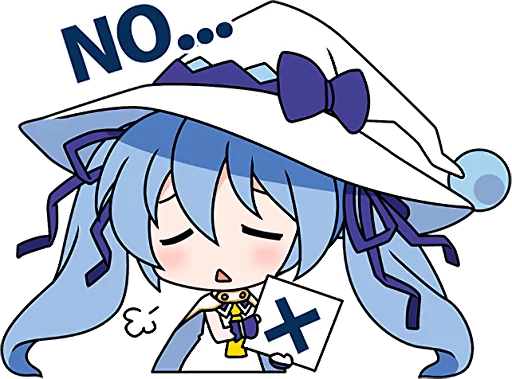 Snow Miku Telegram Sticker #6 - Snow Miku #6