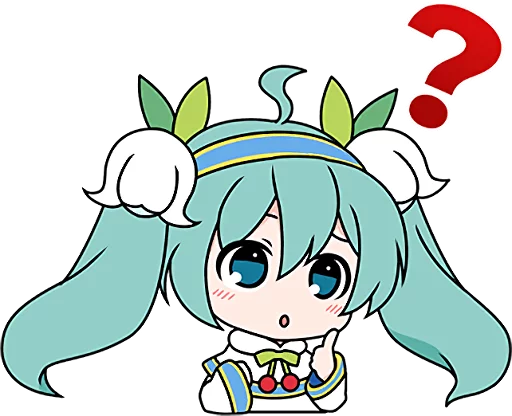 Snow Miku Telegram Sticker #7 - Snow Miku #7