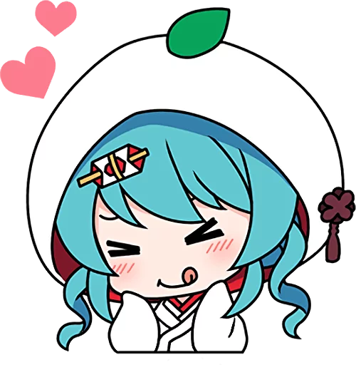 Snow Miku Telegram Sticker #10 - Snow Miku #10