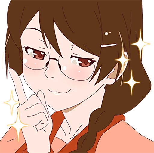 Kizumonogatari Telegram Sticker #4 - Kizumonogatari #4