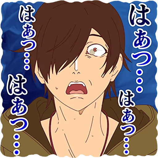 Kizumonogatari Telegram Sticker #19 - Kizumonogatari #19