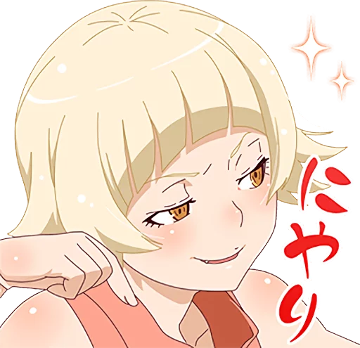 Kizumonogatari Telegram Sticker #23 - Kizumonogatari #23