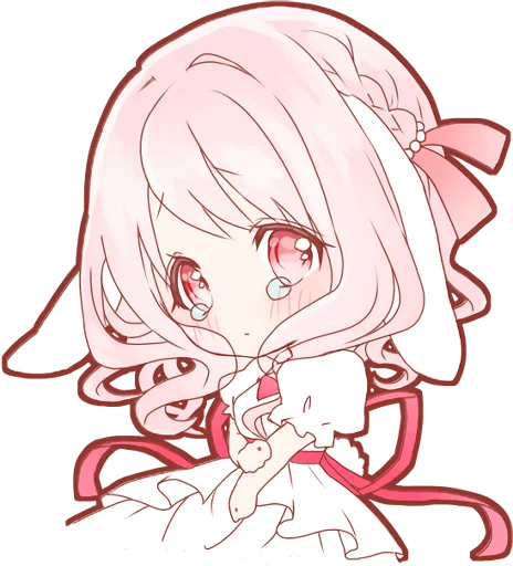 Macaron Of A Lop Eared Rabbit Telegram Sticker #15 - Macaron Of A Lop Eared Rabbit #15