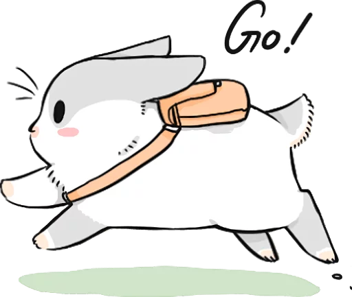 Machiko Rabbit Telegram Sticker #15 - Machiko Rabbit #15