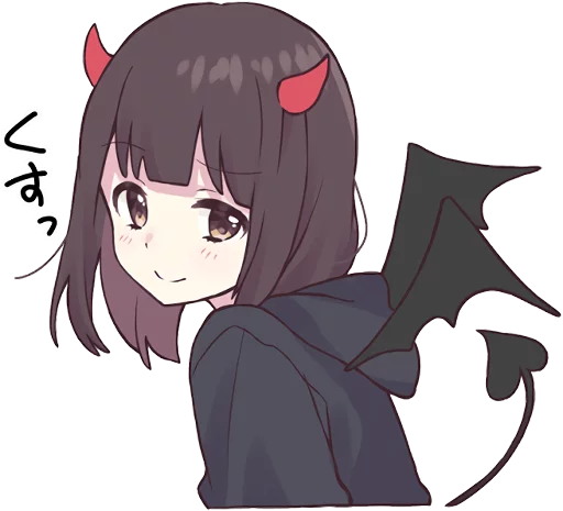 Menhera-chan Kurumi Heartfelt Reactions 3 Telegram Sticker #21 - Menhera-chan Kurumi Heartfelt Reactions 3 #21