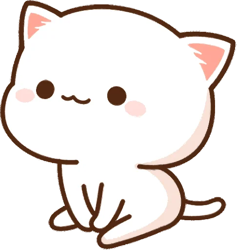 Mochi Mochi Peach Cat and Goma Telegram Sticker #8 - Mochi Mochi Peach Cat and Goma #8