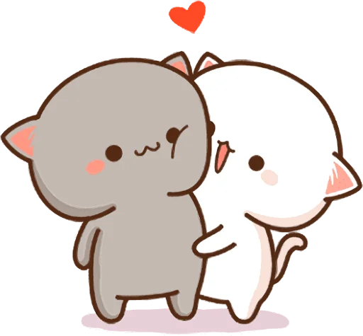 Mochi Mochi Peach Cat and Goma Telegram Sticker #18 - Mochi Mochi Peach Cat and Goma #18