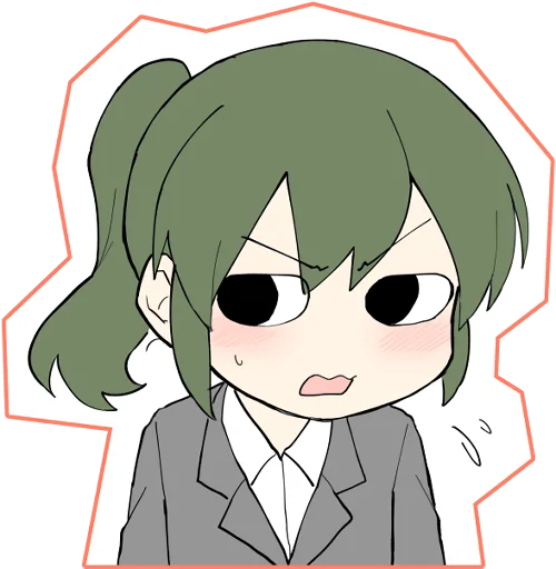 My Senpai is Annoying Futaba Igarashi Telegram Sticker #7 - My Senpai is Annoying Futaba Igarashi #7